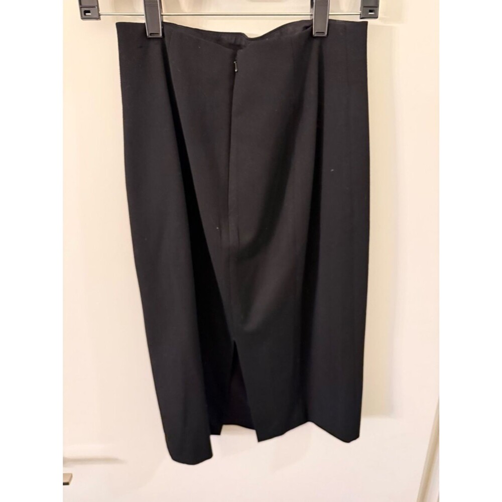 Express Black Midi Skirt